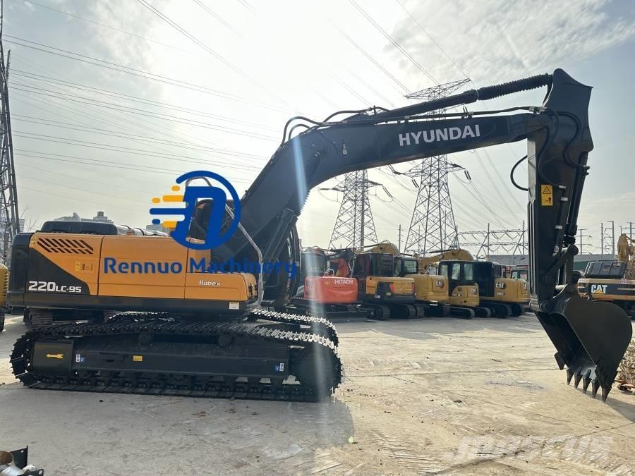 Hyundai R220LC-9S Bagri goseničarji