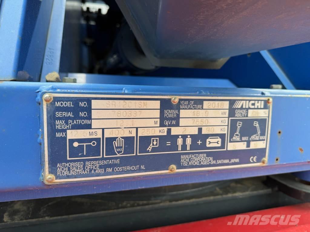 Aichi SR 12 CSM Teleskopske dvižne ploščadi