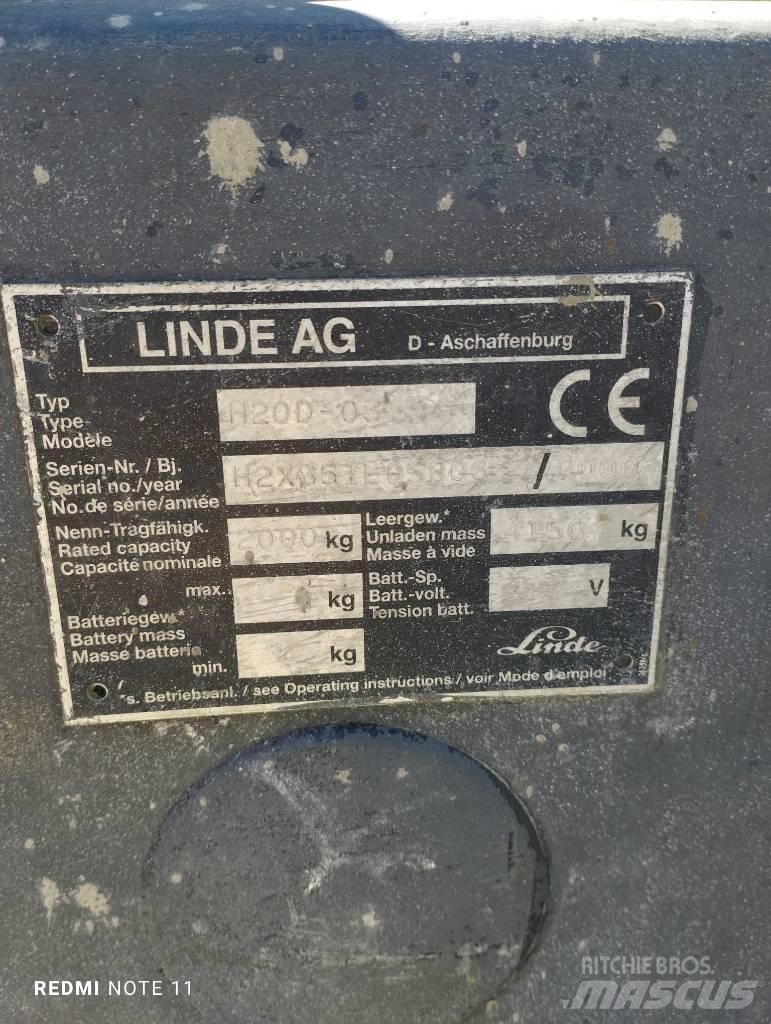 Linde H 20 D Dizelski viličarji