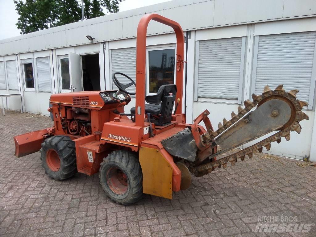 Ditch Witch 3610 DD Freze za kopanje jarkov Trenčerji