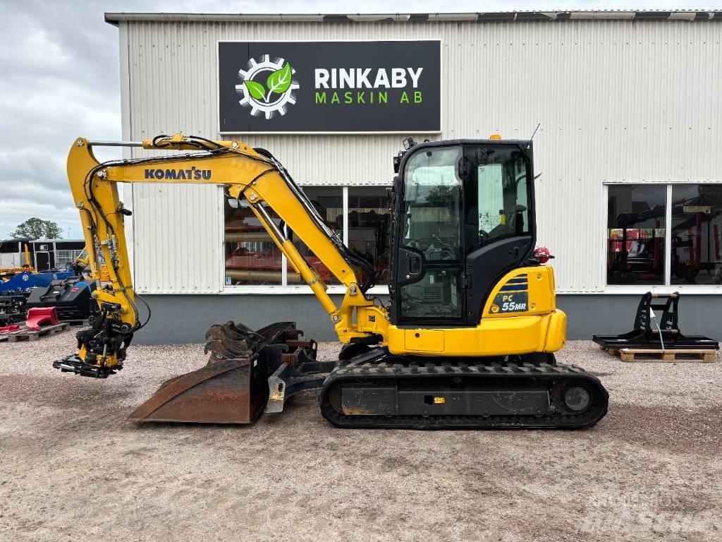 Komatsu PC55 MR-5E0 Mini bagri <7t