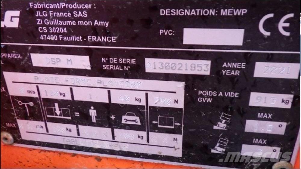 JLG DSP-M Visokodvižni komisionirni viličar