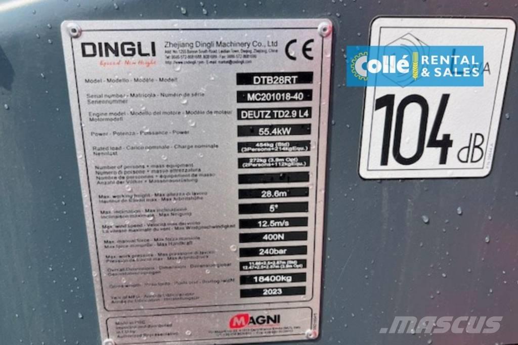Magni DTB 28 RT | 2023 Teleskopske dvižne ploščadi