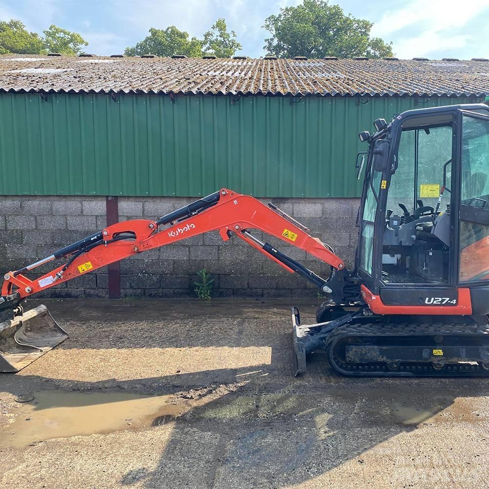 Kubota U 27-4 Mini bagri <7t