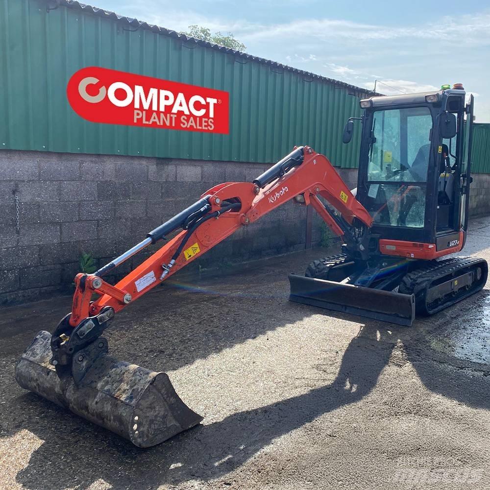 Kubota U 27-4 Mini bagri <7t