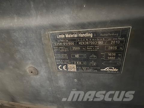 Linde E25H-01/600 Električni viličarji