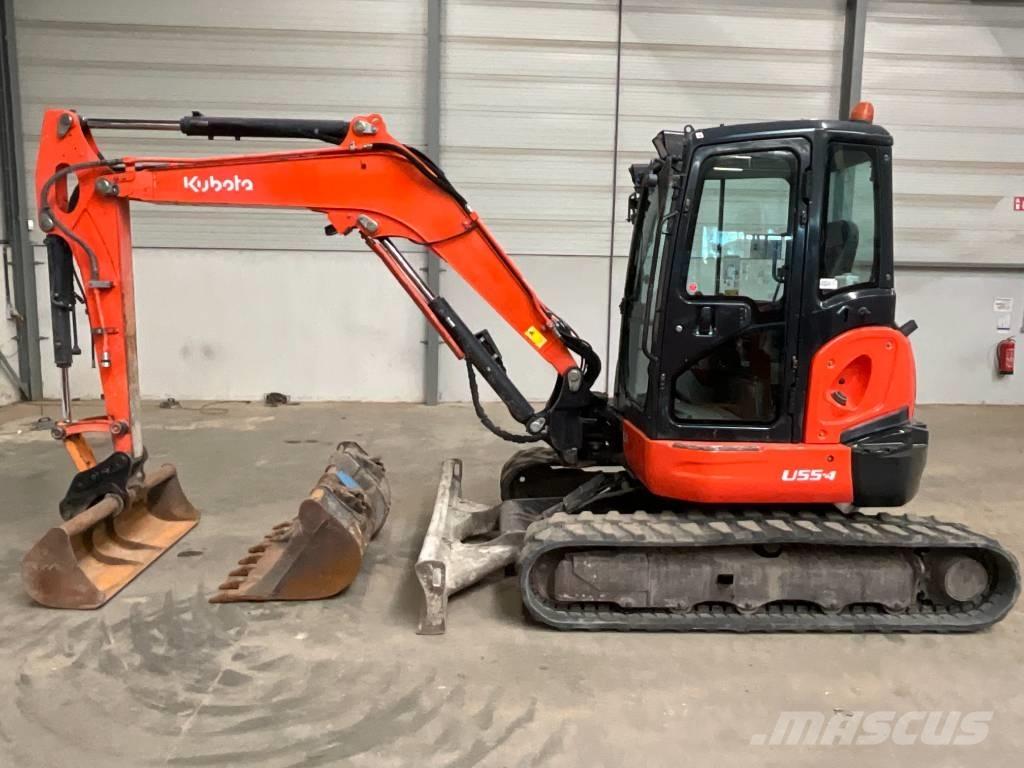 Kubota U 55-4 Mini bagri <7t