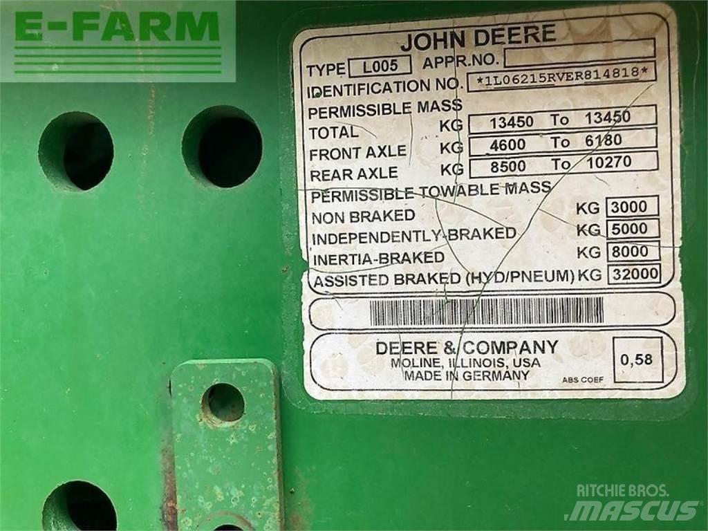 John Deere 6215r Traktorji