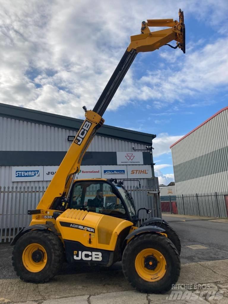 JCB 538-60 Kmetijski teleskopski nakladalci
