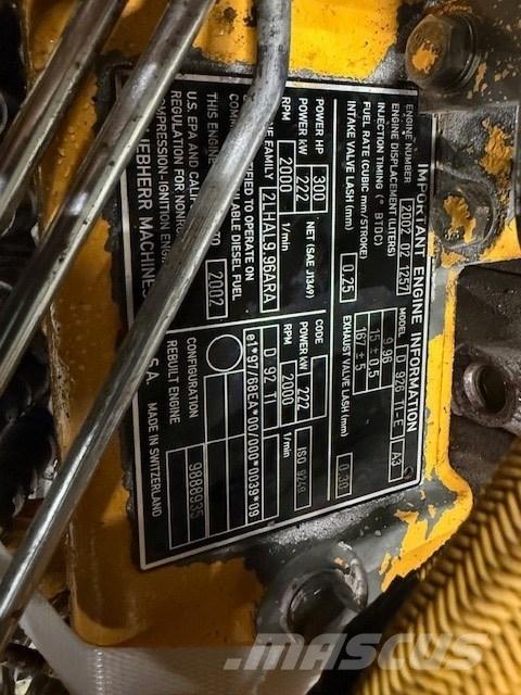 Liebherr D 926 TI-E Motorji