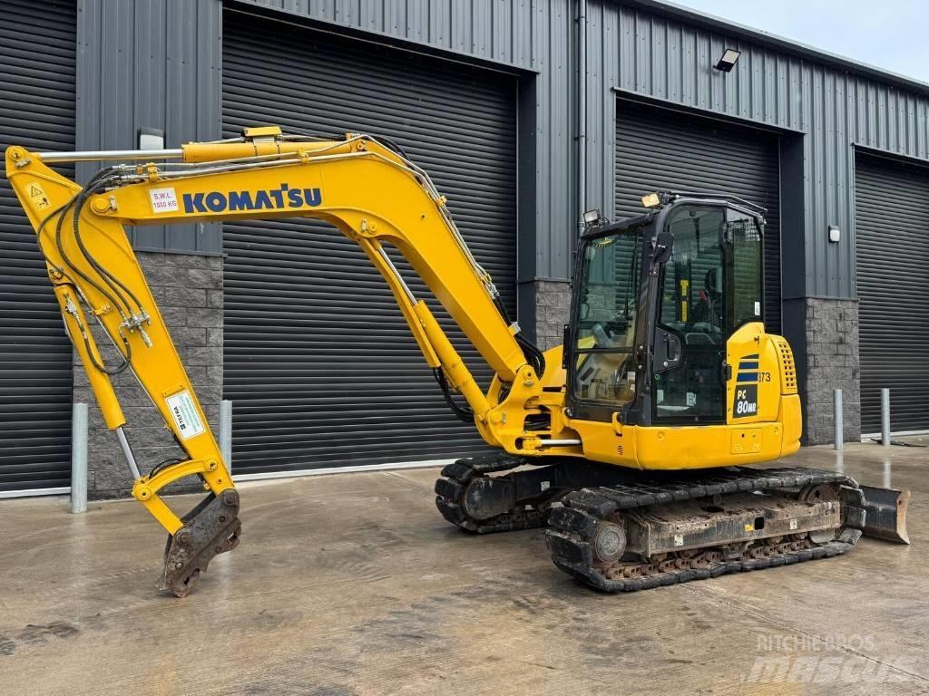 Komatsu PC 80 MR-5 Midi bagri 7t – 12t