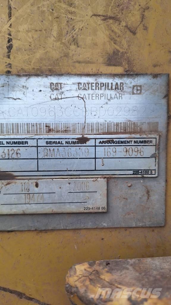 CAT 963 C Nakladalci goseničarji