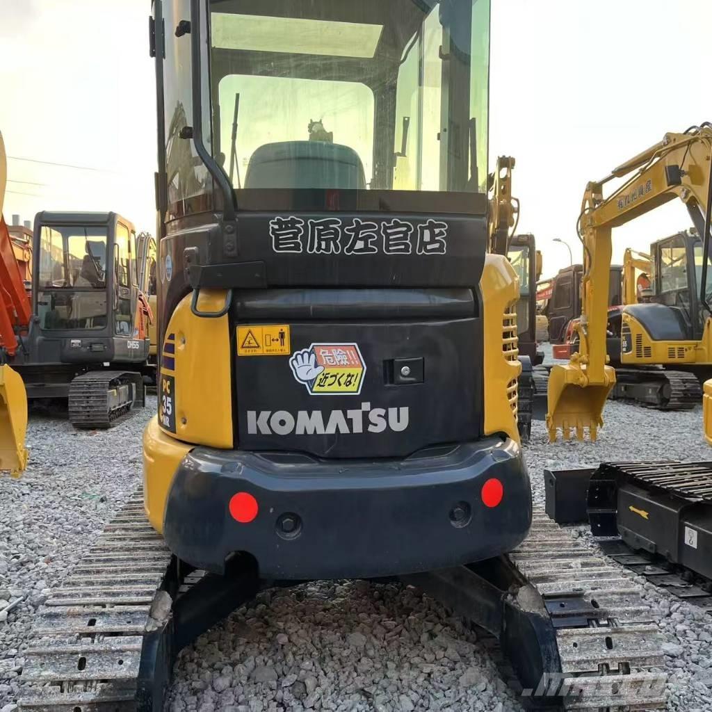 Komatsu PC 35 MR Mini bagri <7t