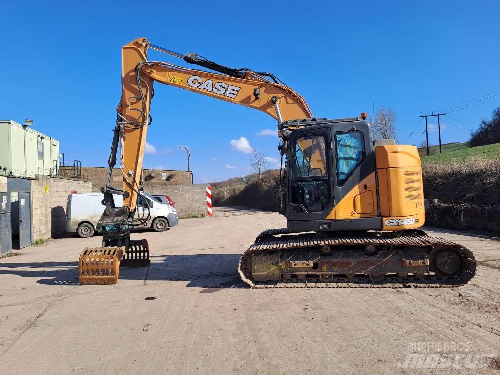 CASE CX145D SR Bagri goseničarji