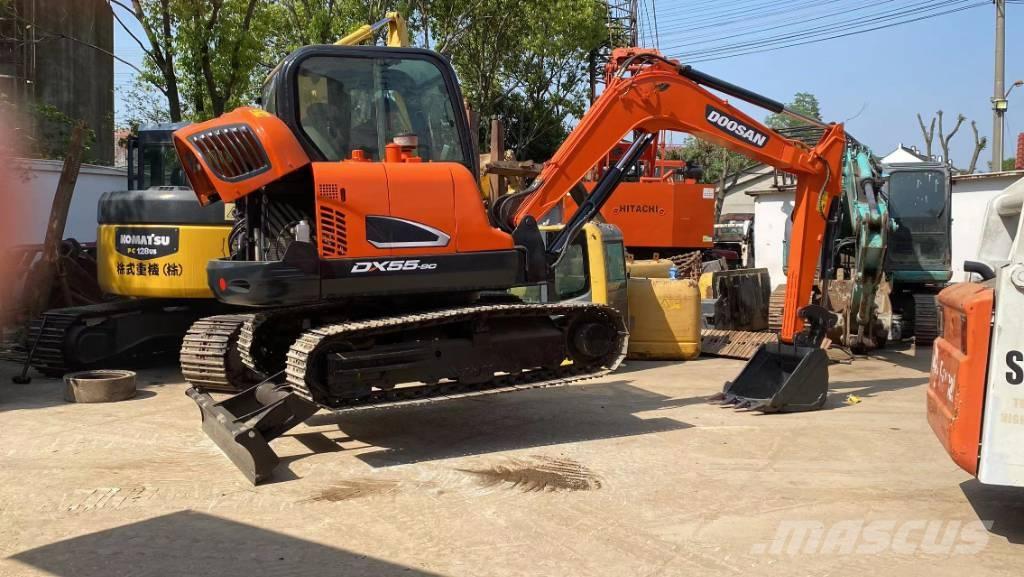 Doosan DX 55 Mini bagri <7t