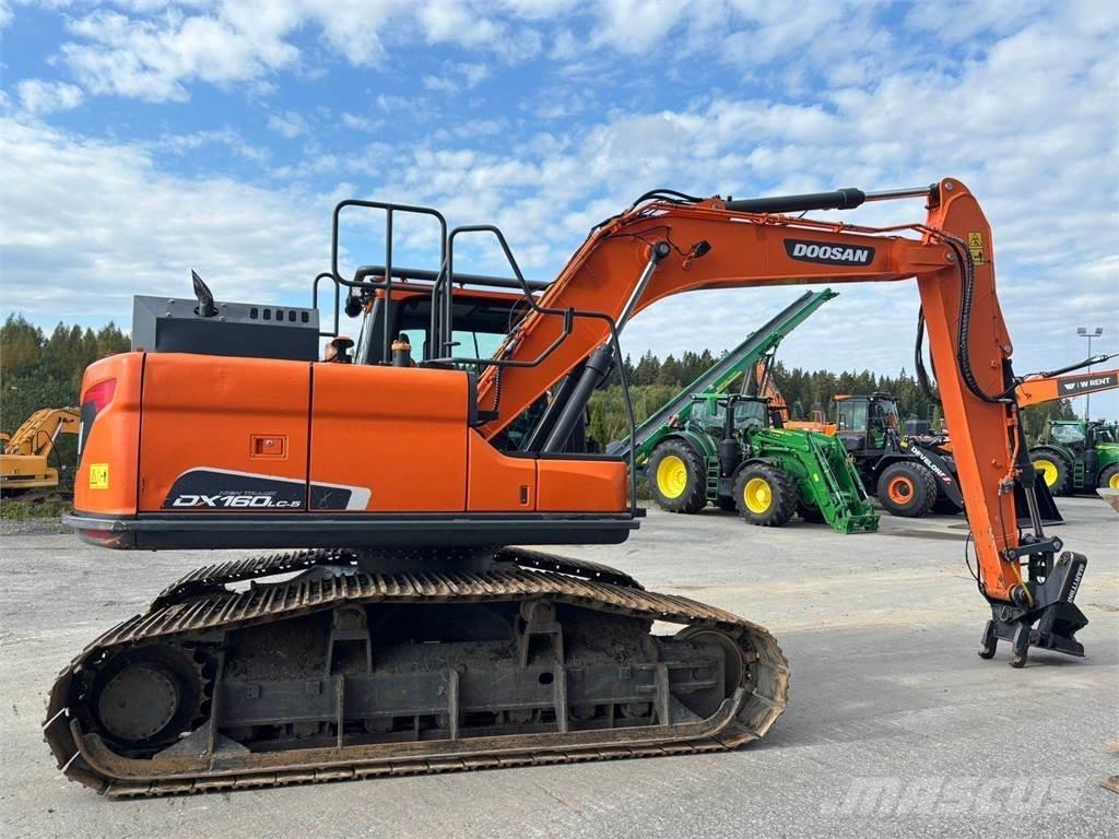 Doosan DX160HLC-5 Bagri goseničarji