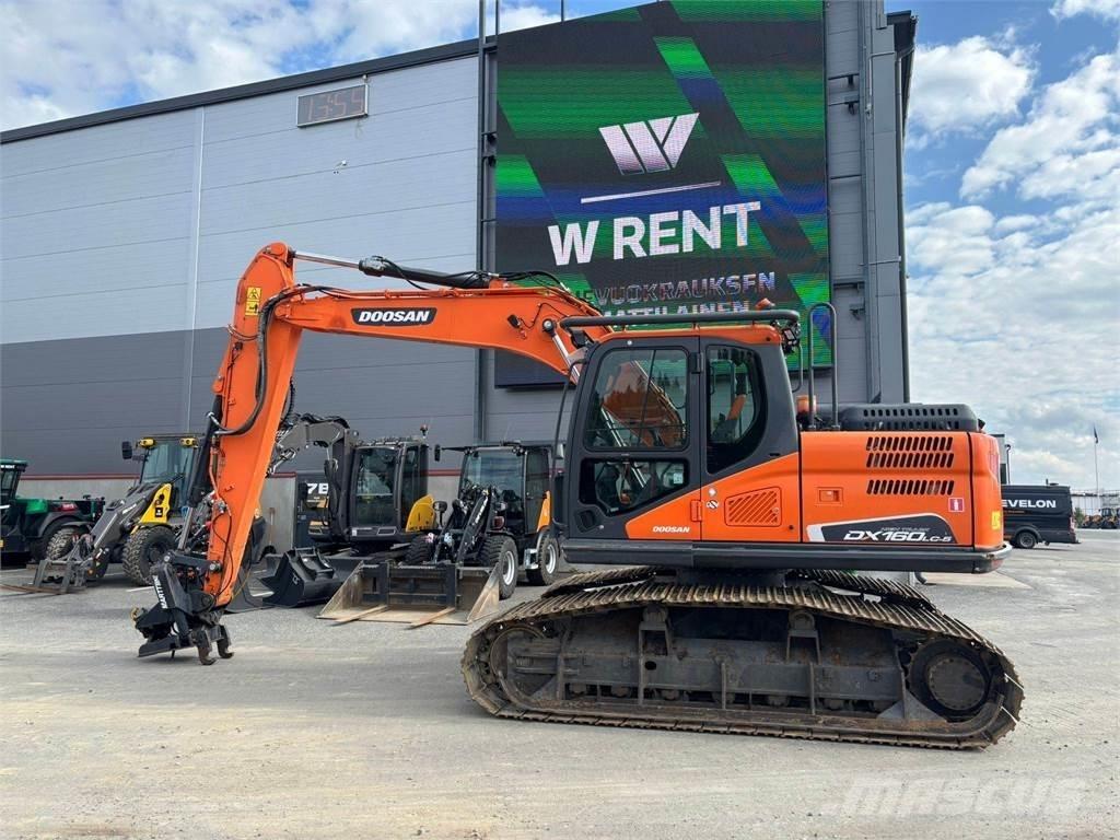 Doosan DX160HLC-5 Bagri goseničarji