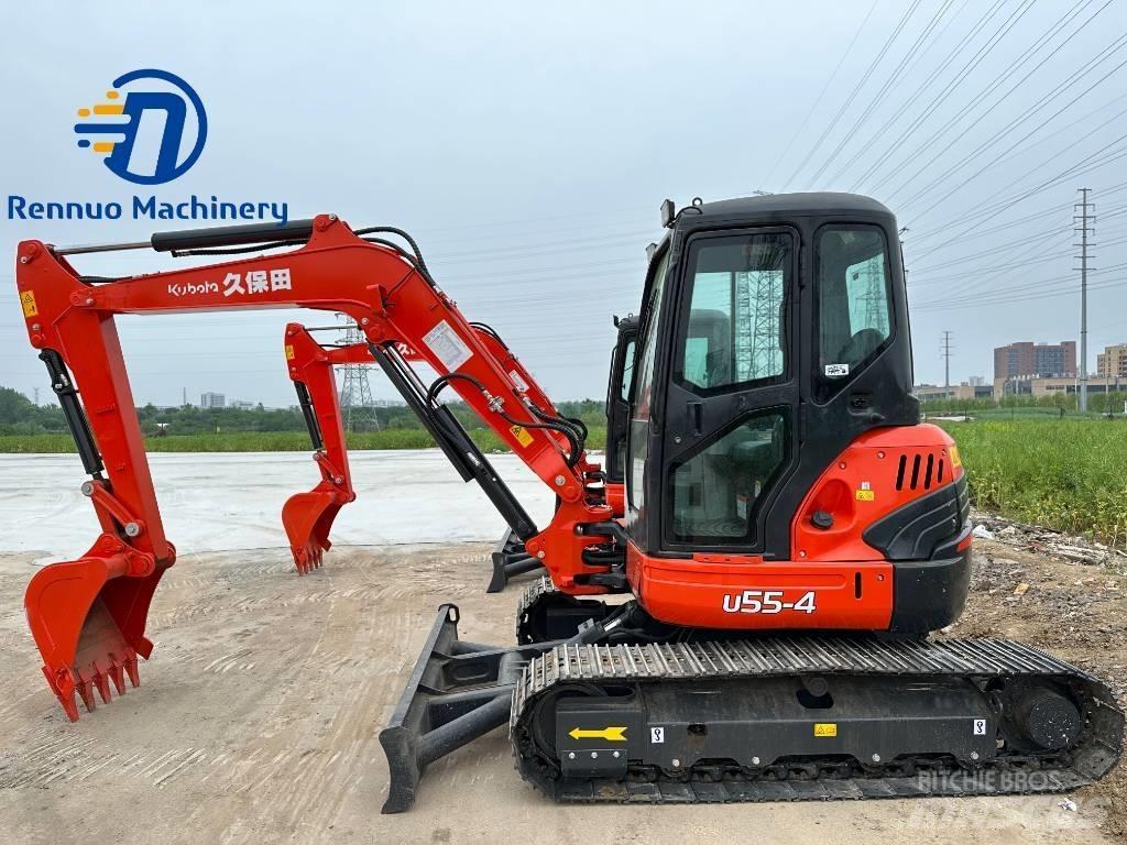 Kubota U 55-4 Mini bagri <7t