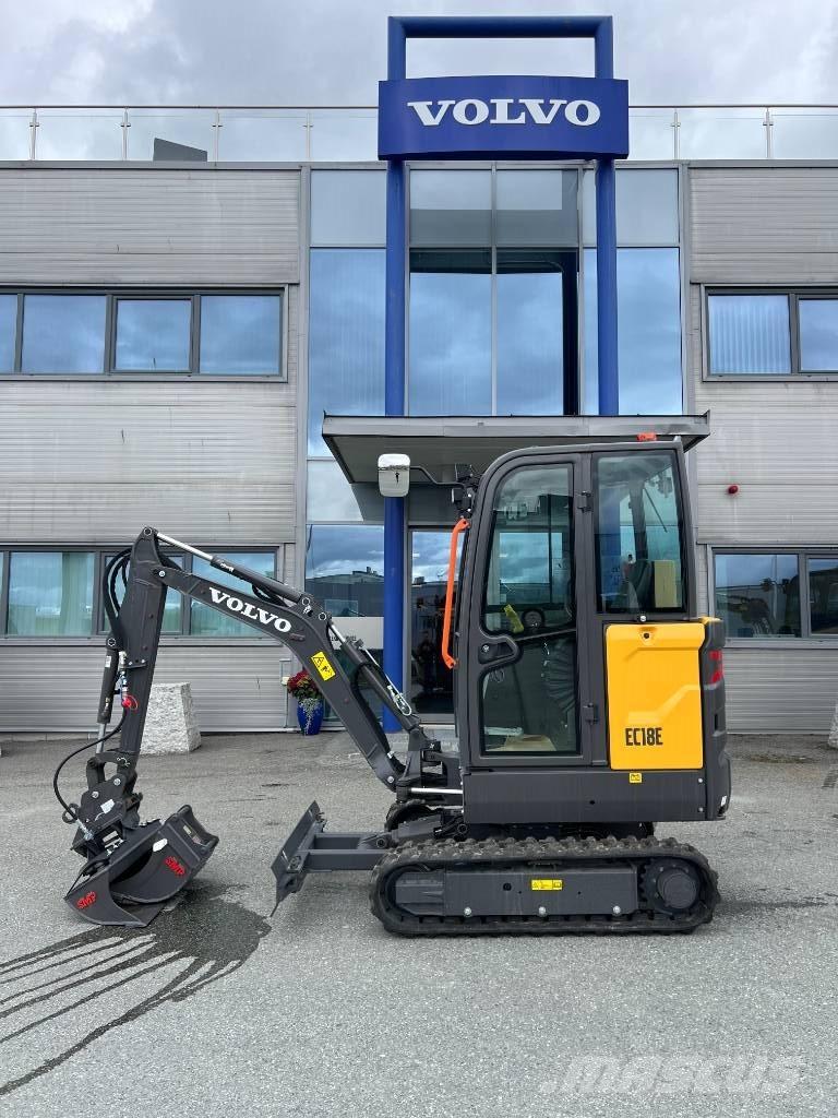 Volvo EC 18 E Mini bagri <7t