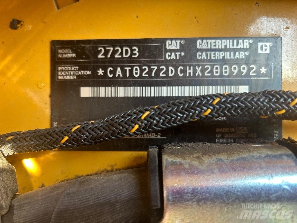 CAT 272 D3 Skid steer mini nakladalci