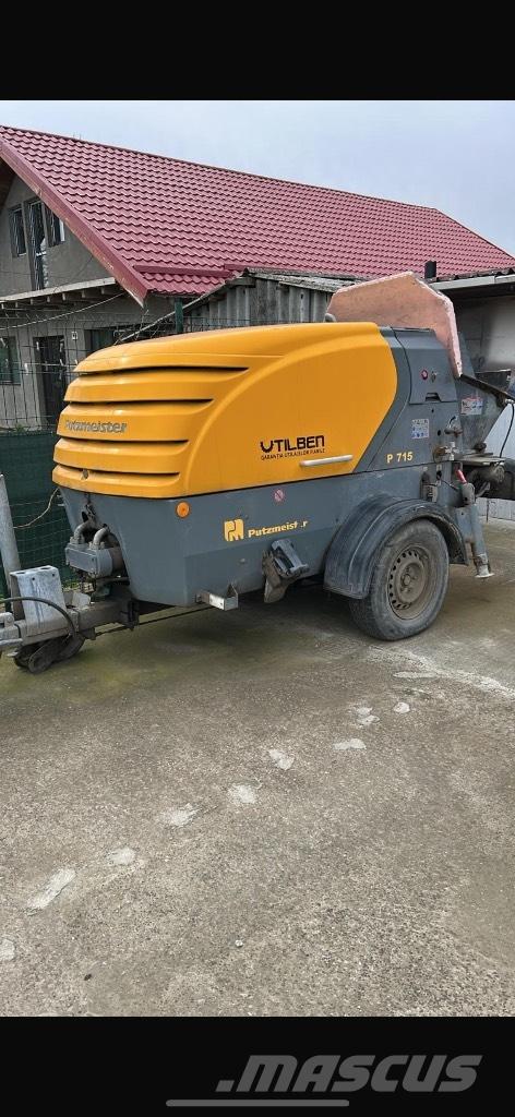 Putzmeister P 715 TD Kamionske črpalke za beton