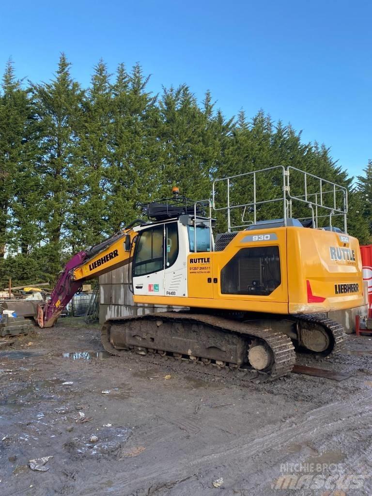 Liebherr R 930 LC Bagri goseničarji