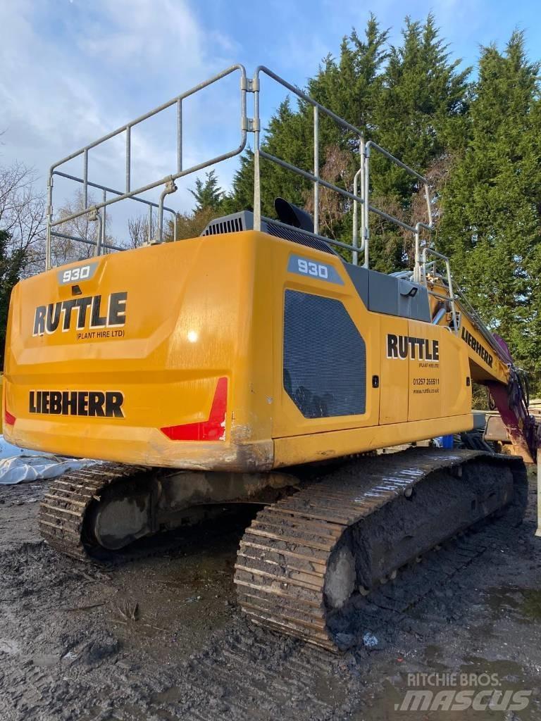 Liebherr R 930 LC Bagri goseničarji