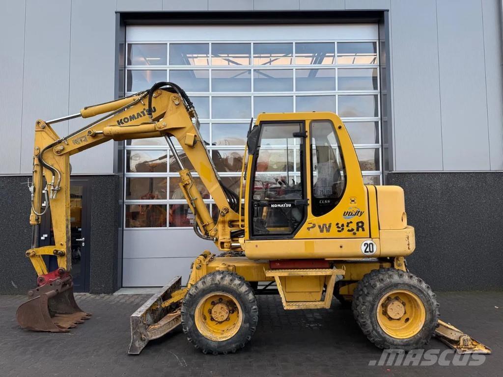 Komatsu PW95 Midi bagri 7t – 12t