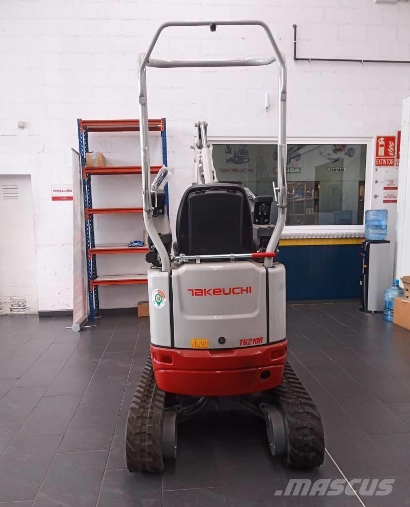 Takeuchi TB 210 R Mini bagri <7t