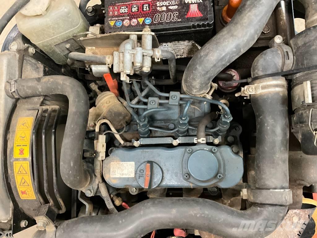 Kubota K 008-3 Mini bagri <7t