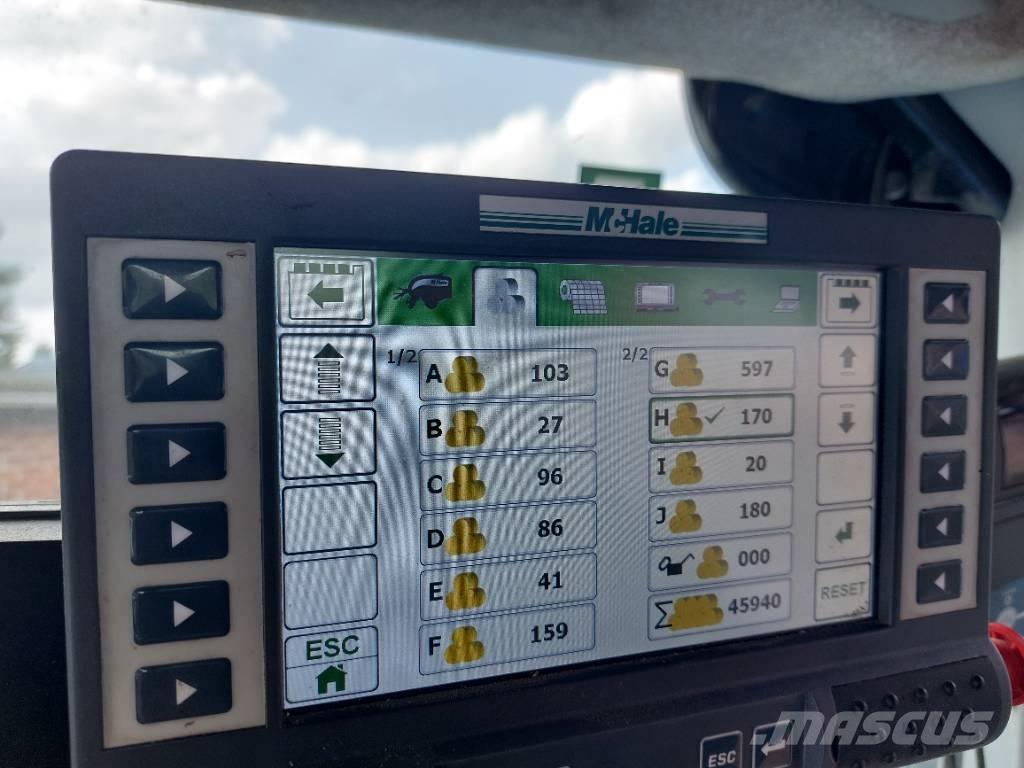 McHale Fusion 3 Plus Balirke (okrogle bale)