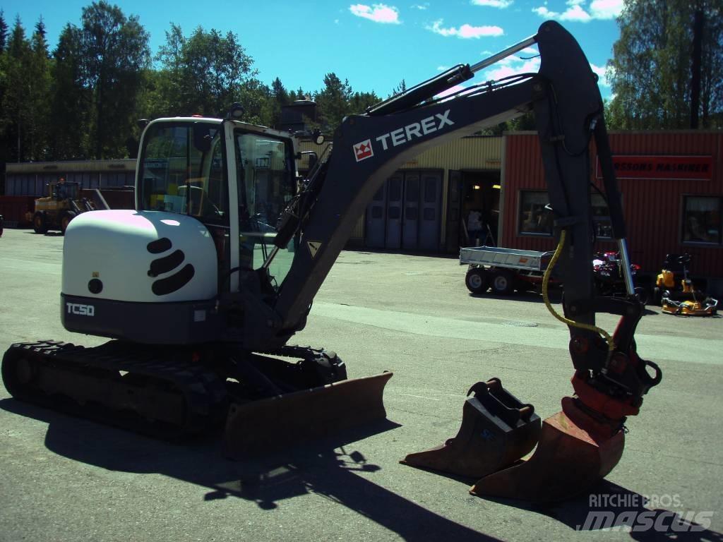Terex TC 50 Mini bagri <7t
