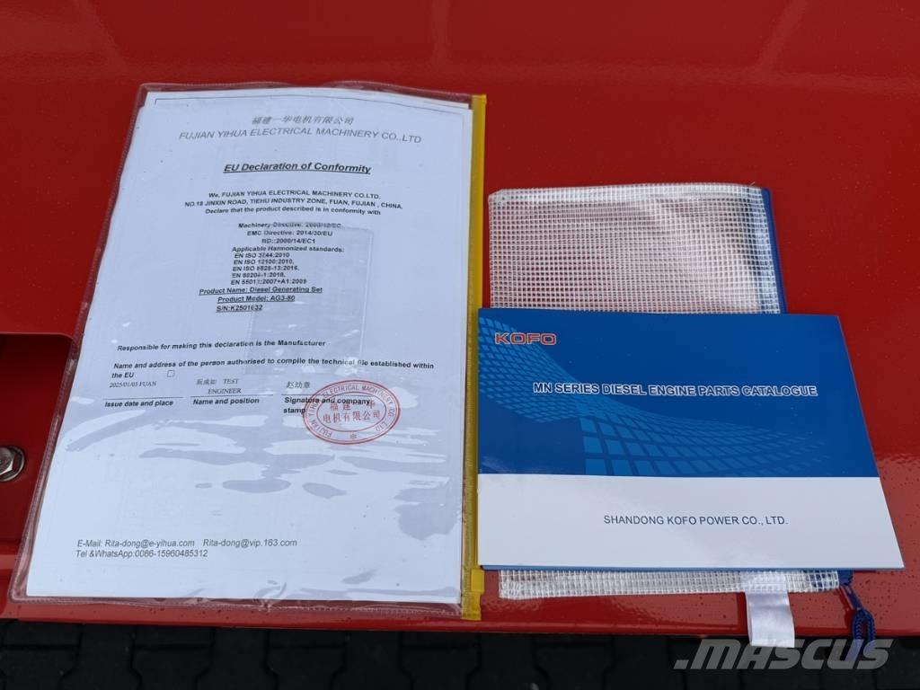 Ashita 80 kva Dizelski agregati