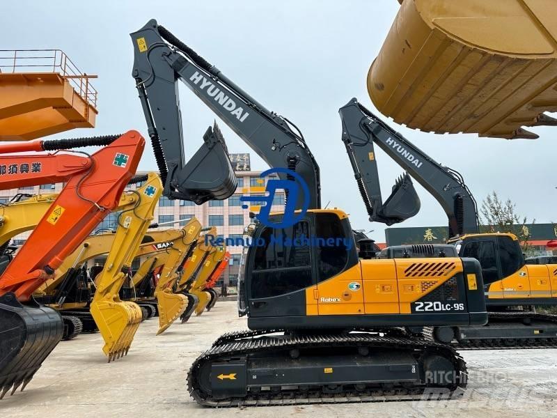 Hyundai R220LC-9S Bagri goseničarji