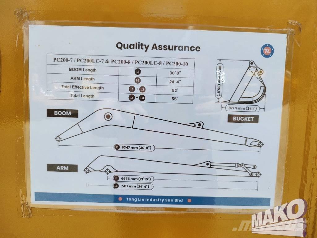 Komatsu PC 210 Bagri goseničarji