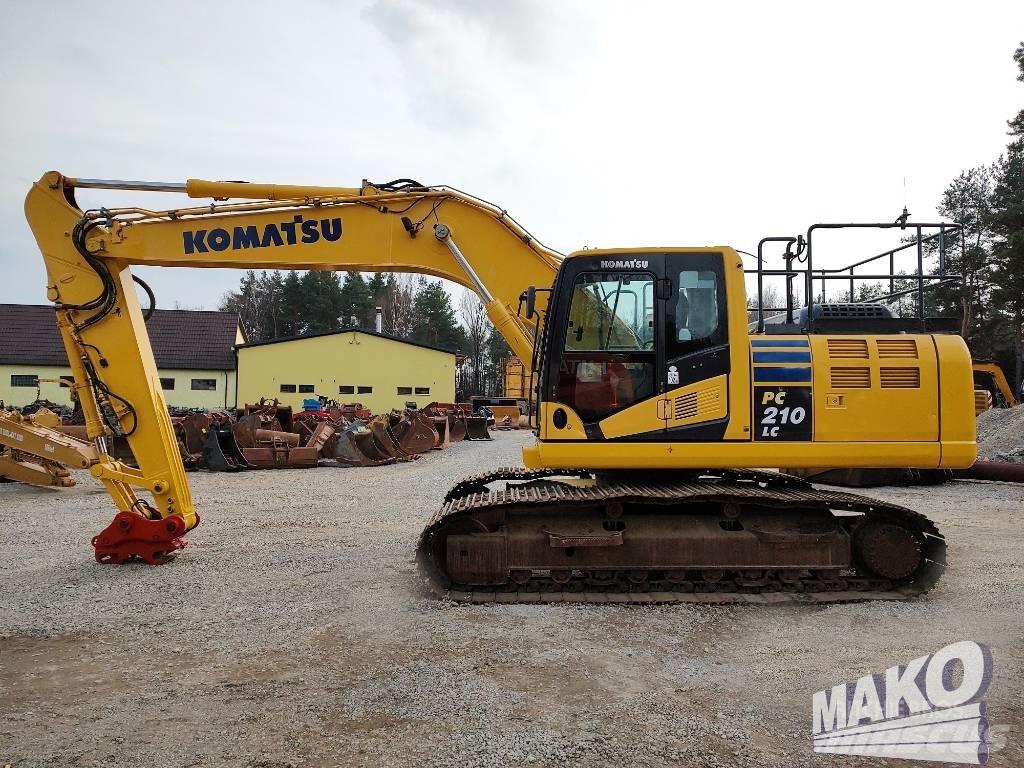 Komatsu PC 210 Bagri goseničarji