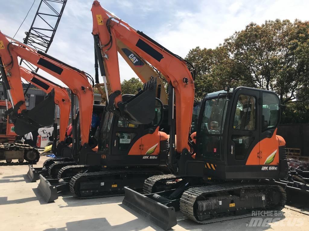 Doosan DX 60-9 C Mini bagri <7t