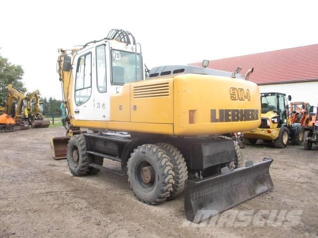 Liebherr A 904 C Bagri na kolesih