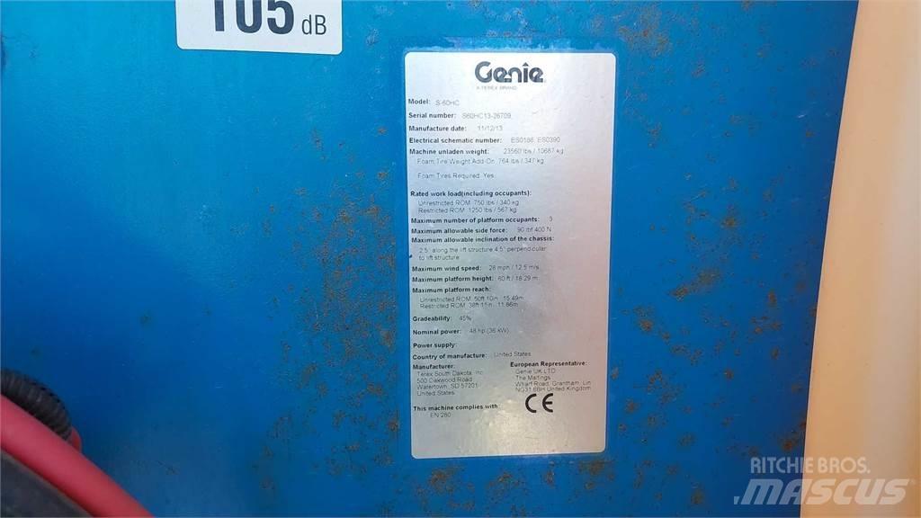 Genie S60HCE Teleskopske dvižne ploščadi