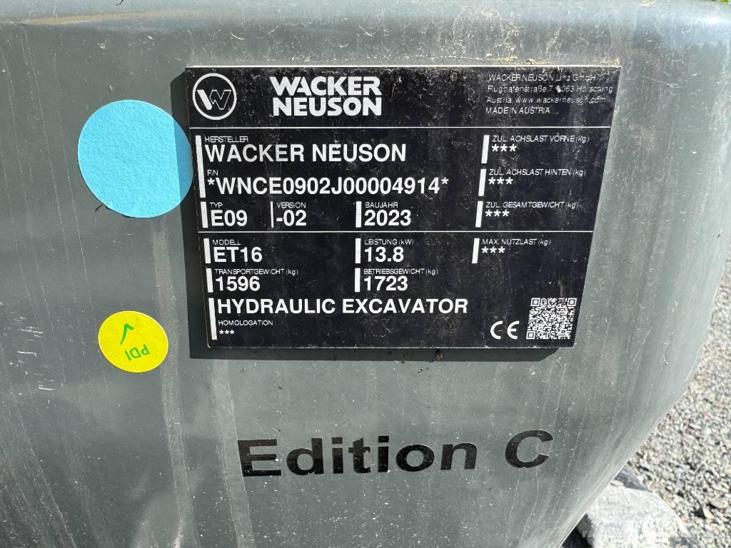 Wacker Neuson ET16 Bagri goseničarji