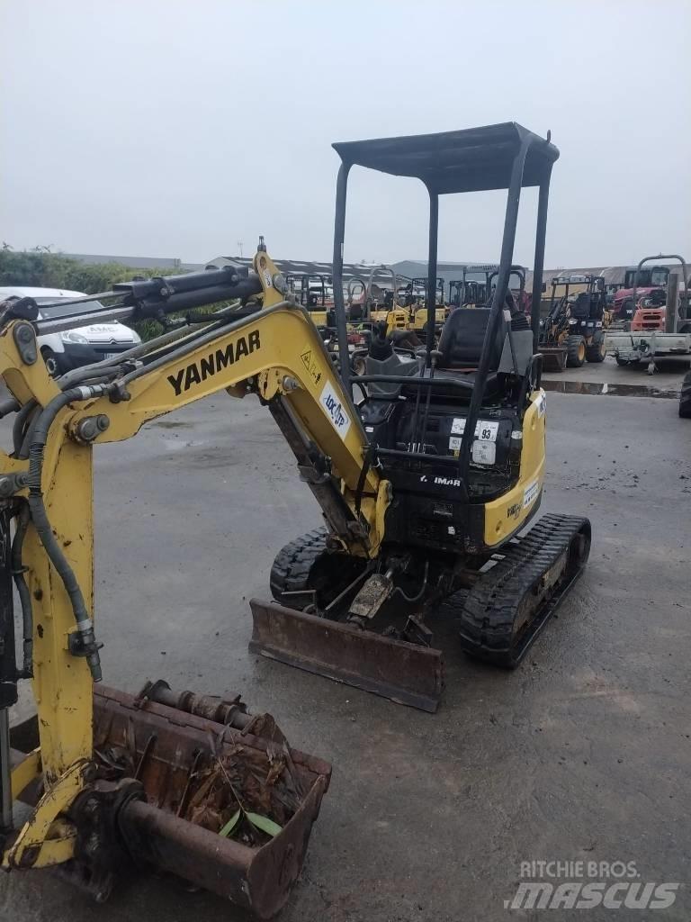 Yanmar Vio 17 U Mini bagri <7t