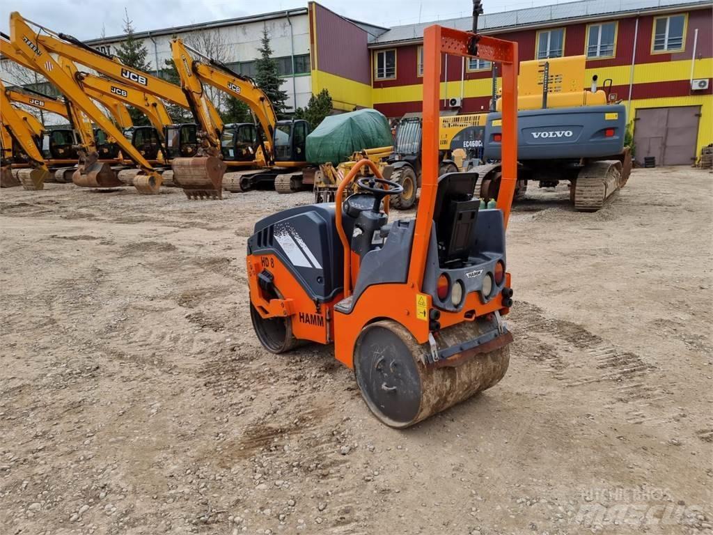 Hamm HD 8 VV Dvojni valjarji