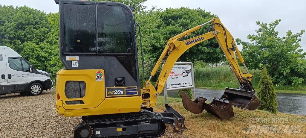 Komatsu PC20 R Mini bagri <7t