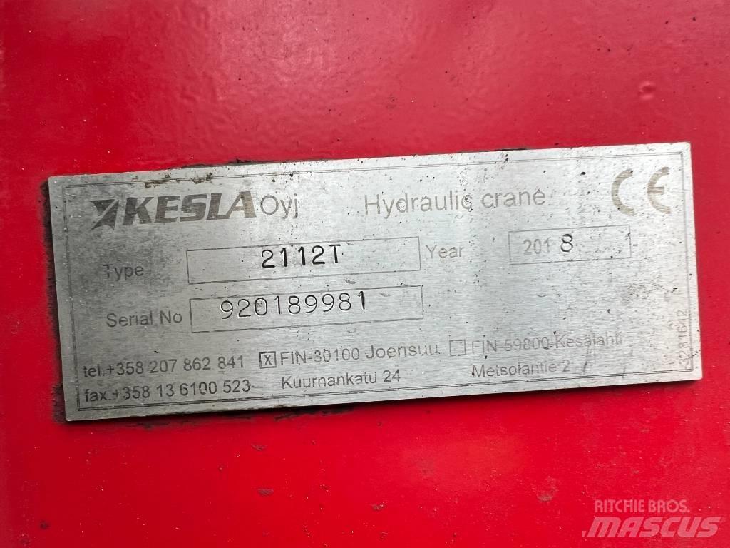 Kesla 2112 T Žerjavi za hlode