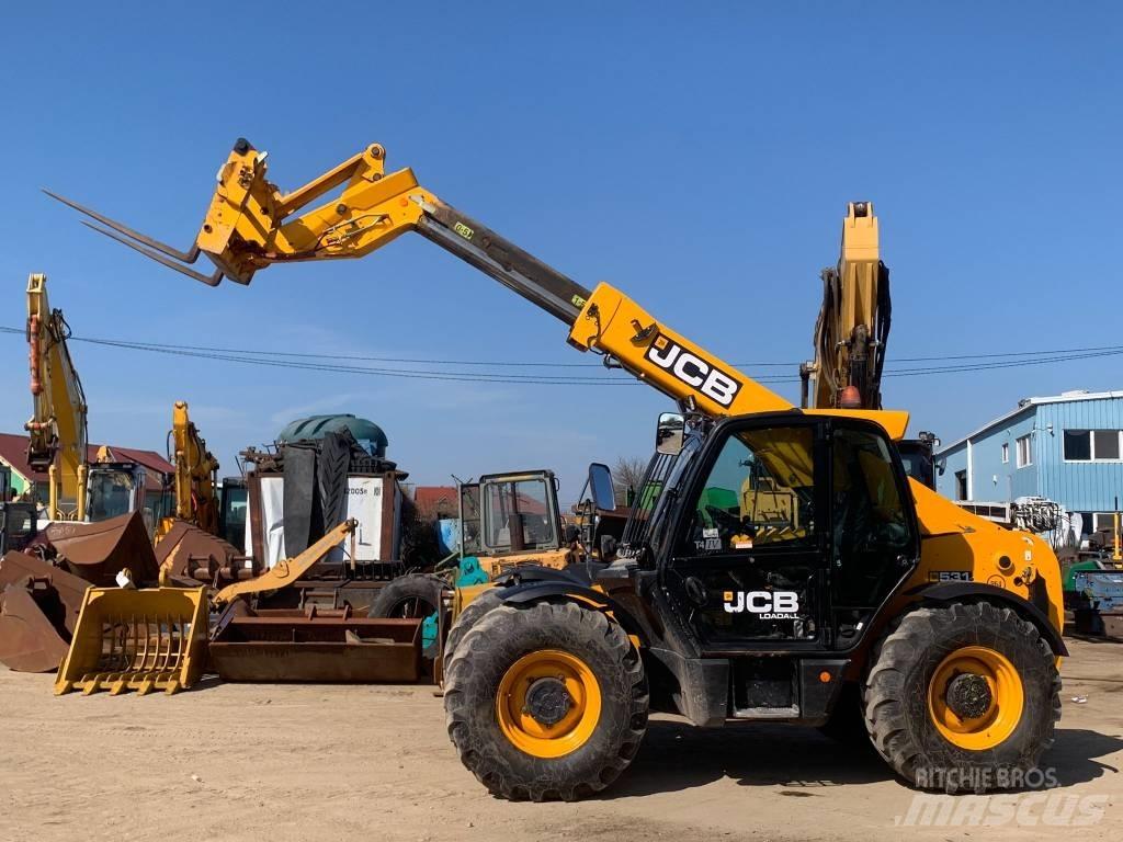 JCB 531-70 Kmetijski teleskopski nakladalci