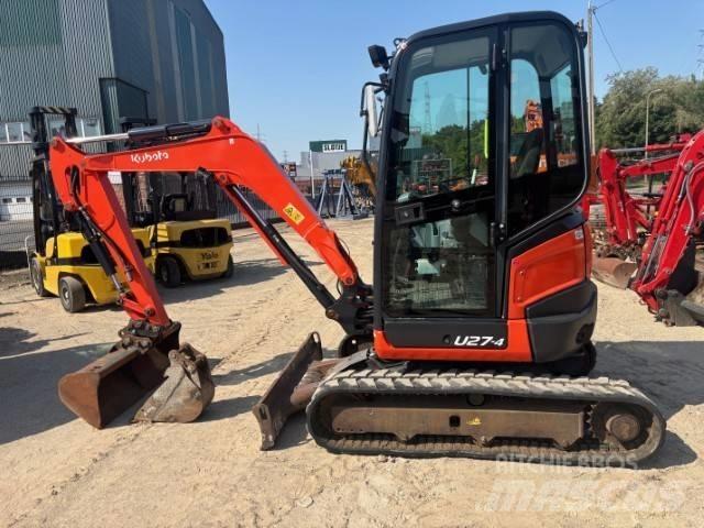 Kubota U 27-4 Mini bagri <7t
