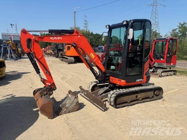 Kubota U 27-4 Mini bagri <7t