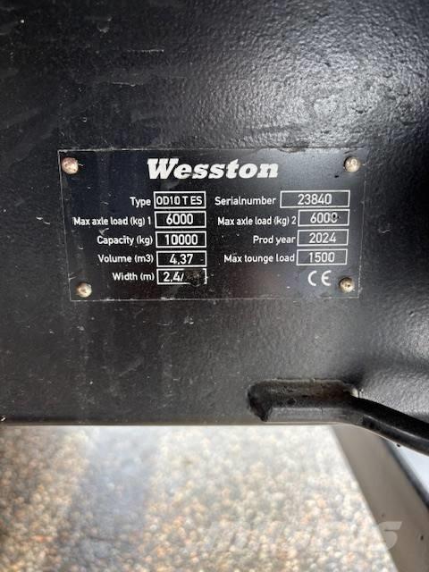  wesston Tippvagn Kiper prikolice