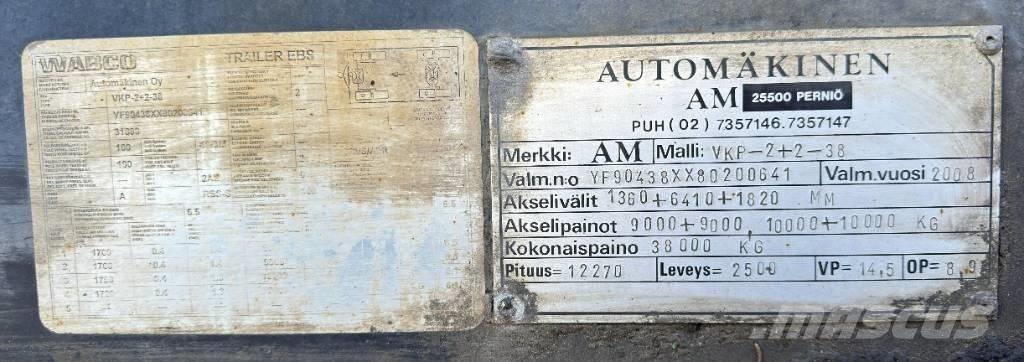 AM VKP-2+2-38 Razstavljive prikolice