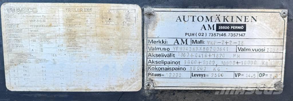 AM VKP-2+2-38 Razstavljive prikolice